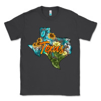 Smoke western texas map Classic Tee - AdoDesignShop