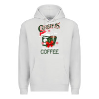 Dove Grey All I Want For Christmas Is You Just Kidding I Want Coffee Premium Hoodie - Bettercallsaul
