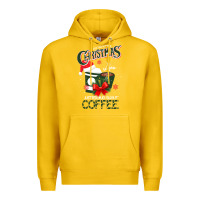 Lemon All I Want For Christmas Is You Just Kidding I Want Coffee Premium Hoodie - Bettercallsaul