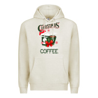 Oatmeal Heather All I Want For Christmas Is You Just Kidding I Want Coffee Premium Hoodie - Bettercallsaul