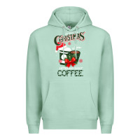 Seafoam All I Want For Christmas Is You Just Kidding I Want Coffee Premium Hoodie - Bettercallsaul