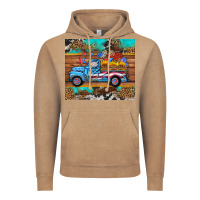 Vintage Coffee western  american truck sunflowers  mousepad Vintage Hoodie - HRA Design Shop