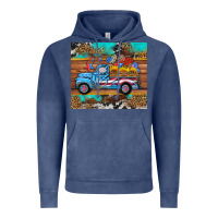 Vintage Denim western  american truck sunflowers  mousepad Vintage Hoodie - HRA Design Shop