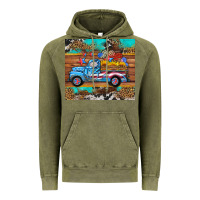 Vintage Olive western  american truck sunflowers  mousepad Vintage Hoodie - HRA Design Shop