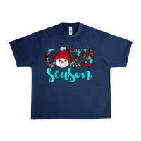 Navy cozy season Urban Heavy Tee - JahusDesignShop