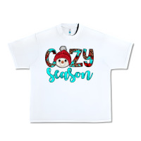 White cozy season Urban Heavy Tee - JahusDesignShop
