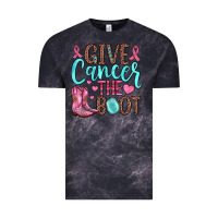 Cloud Black give cancer the boot Vintage Tee - JahusDesignShop