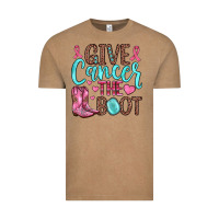 Vintage Coffee give cancer the boot Vintage Tee - JahusDesignShop