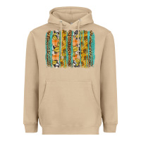 Mushroom fall sunflower brushstroke Heavyweight Hoodie - BundleAndBundleShop
