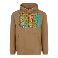 Toasted Coconut fall sunflower brushstroke Heavyweight Hoodie - BundleAndBundleShop