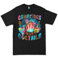 Black campfires and coctails Premium Tee - Zillion Design Studio