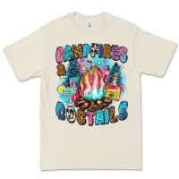 Bone campfires and coctails Premium Tee - Zillion Design Studio