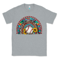 Heather Grey baseball rainbow Classic Tee - Artiststas