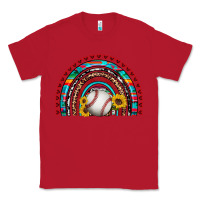 Red baseball rainbow Classic Tee - Artiststas