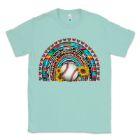 Seafoam baseball rainbow Classic Tee - Artiststas