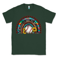 Sports Green baseball rainbow Classic Tee - Artiststas