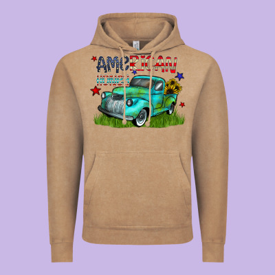 American Honey Vintage Hoodie Designed By Cowhidedigitalart