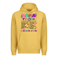 Antique Gold mama it's okay Premium Hoodie - JahusDesignShop