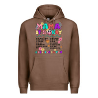 Chestnut mama it's okay Premium Hoodie - JahusDesignShop