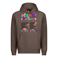 Coffee mama it's okay Premium Hoodie - JahusDesignShop