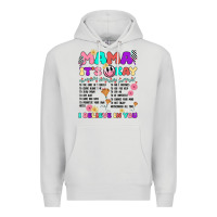 Dove Grey mama it's okay Premium Hoodie - JahusDesignShop