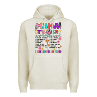 Oatmeal Heather mama it's okay Premium Hoodie - JahusDesignShop