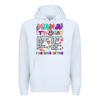 White mama it's okay Premium Hoodie - JahusDesignShop