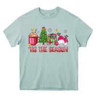 Arona 'tis the season pink christmas Heavy Core Tee - Zillion Design Studio