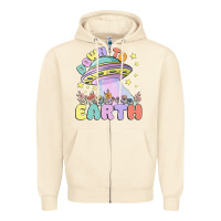 Sandshell down to earth Zipper Hoodie - MaliasSmallBusiness