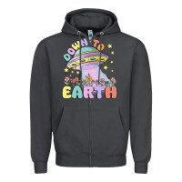 Smoke down to earth Zipper Hoodie - MaliasSmallBusiness