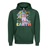 Down To Earth Zipper Hoodie | Teevron