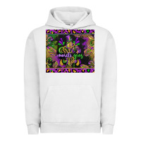 Pigment Lunar Rock mardi gras fleur de lis Urban Hoodie - CowGirlArtShop