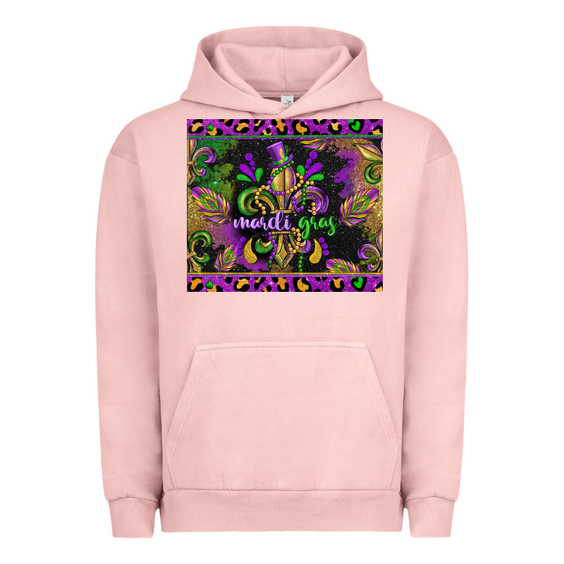 Mardi Gras Fleur De Lis Urban Hoodie by CowGirlArtShop | Teevron