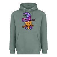 Sage witch gnome with broom Heavyweight Hoodie - BundleAndBundleShop