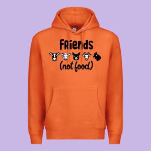 Friends Not Food Premium Hoodie Designed By Bettercallsaul