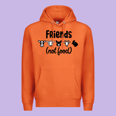 Friends Not Food Premium Hoodie Designed By Bettercallsaul