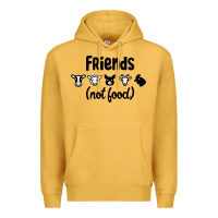 Mustard Friends not Food Premium Hoodie - Bettercallsaul