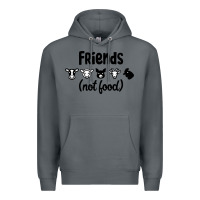 Rock Friends not Food Premium Hoodie - Bettercallsaul