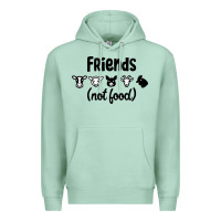 Seafoam Friends not Food Premium Hoodie - Bettercallsaul