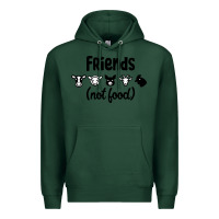 Sports Green Friends not Food Premium Hoodie - Bettercallsaul