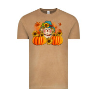 Vintage Camel fall scarecrow with pumpkins Vintage Tee - Artiststas