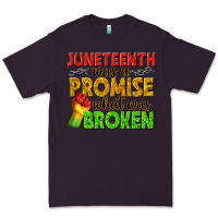 Plum juneteenth was a promise what was broken Premium Tee - texasbilliewilder