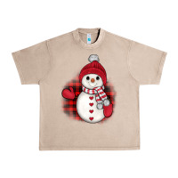 French Oak christmas snowman Urban Heavy Tee - JahusDesignShop