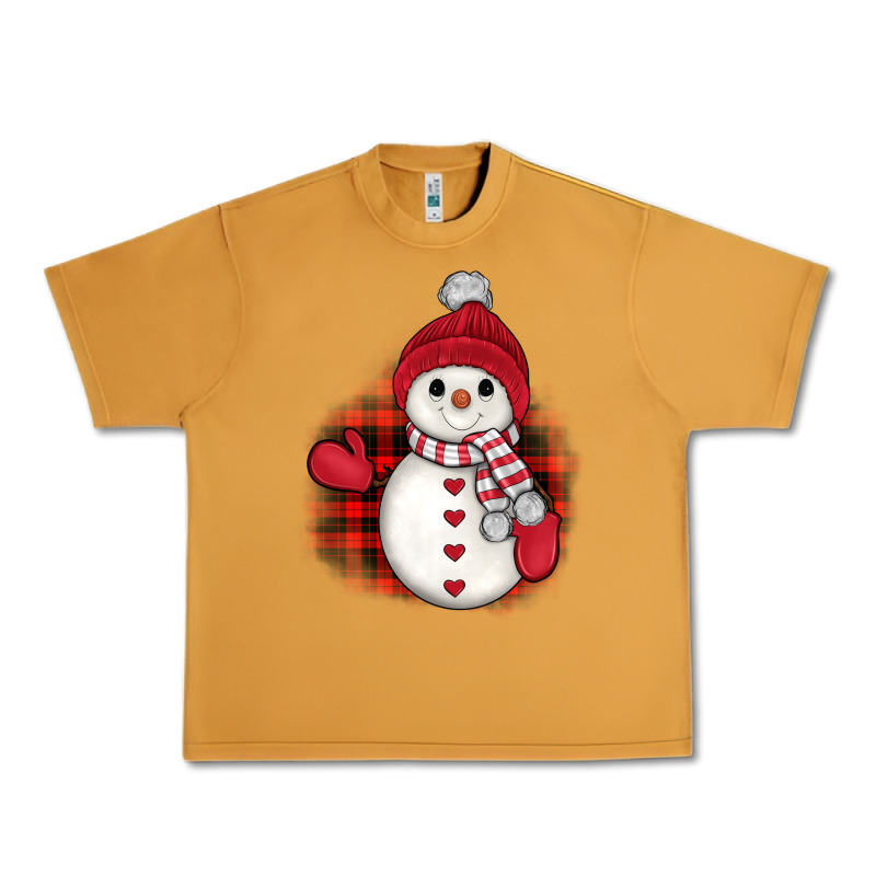 Christmas Snowman Urban Heavy Tee by JahusDesignShop | Teevron