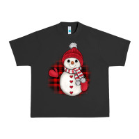 Pigment Black christmas snowman Urban Heavy Tee - JahusDesignShop