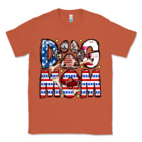 Copper American Dog Mom Classic Tee - CowhideDigitalArt