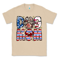 Mushroom American Dog Mom Classic Tee - CowhideDigitalArt