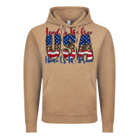 Vintage Coffee land of the free usa Vintage Hoodie - RacoonDesign