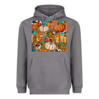 Storm fall pumpkin tumbler Heavyweight Hoodie - BundleAndBundleShop