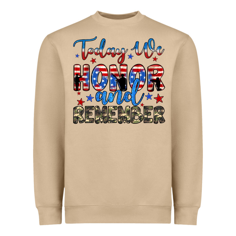 Today We Honor And Remember Heavyweight Sweatshirt by JahusDesignShop | Teevron